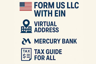 form US llc physical address proof of address mercury bank tax guide filling