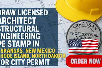 licensed architect structural engineering pe stamp michigan arizona ohio