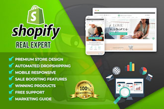 create professional shopify store that generate millions of leads