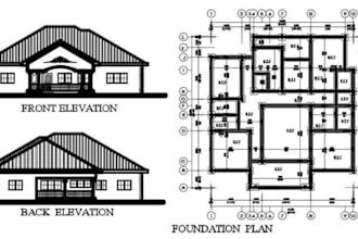 design structural plans and foundations calculation concrete retaining wall