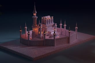 build 3d isometric terrain, 3d medieval tower minis, knight castle,3d print, stl