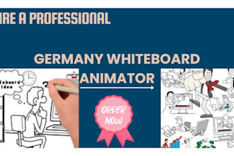 create a custom doodle engaging whiteboard animation video