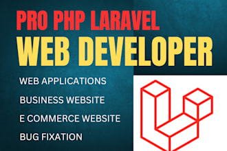 develop laravel php website and fix laravel bug, PHP errors