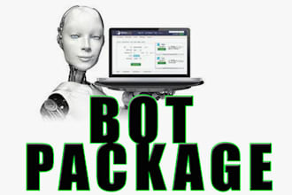 develop social media bot, tiktok bot, instagram bot, automation bot, python bot