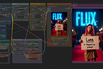 train lora in flux with comfyui workflow