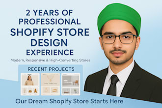 shopify store setup, shopify store design, shopify store