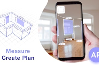 augmented reality app with 3d scanning, 3d body scanning, room measure app