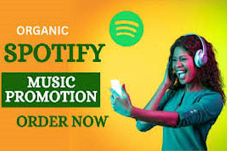 create ads to promote your spotify music, track, and album