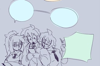 create comic or webtoon art