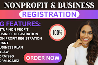 set up non profit, reinstate your 501c3 file form 990 1023ez, grants and bylaws