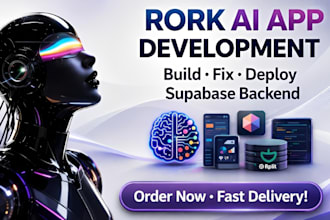 build, fix and optimize rork ai, rork app with real backend and deployment