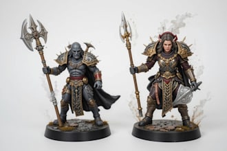 paint your warhammer 40k models using pro miniature painting