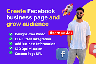 create facebook business page and grow audience