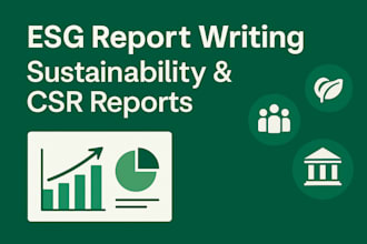 create your esg report for branding and trust