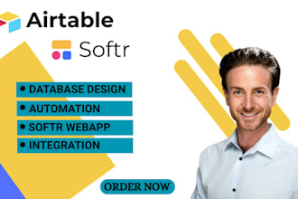 setup airtable, airtable database, write airtable formulars ,workflow automation