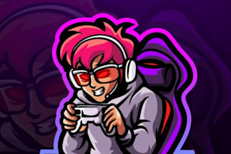 design a custom profile picture or avatar for twitch discord and youtube