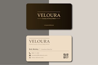 provide professional and modern business card designs