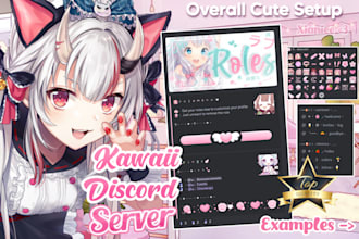 set up a cute custom discord server