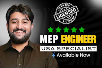 be mep engineer to do mep drawing, revit mep, hvac, electrical plumbing plan