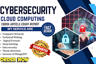 write cybersecurity book or ebook,article, digital forensic, ai ebook