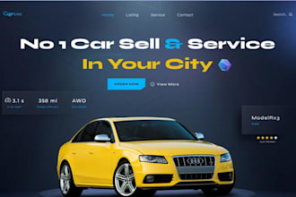 design automobile shopify car accessories store car dealer website