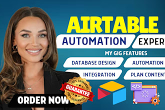 setup airtable, airtable automation, airtable interface, be your airtable expert