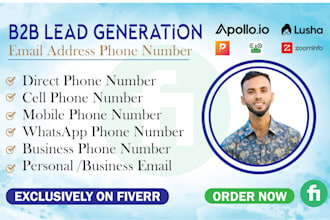 b2b contact verified lists email and phone number