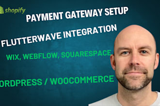 integrate stripe payment gateway to your shopify or website, paypal, flutterwave