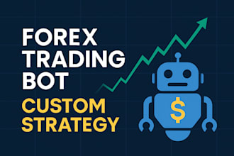 develop a custom forex trading bot using your strategy for,  mt4, mt5