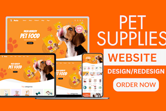 design pet store website online pet store pet website pet supplies website