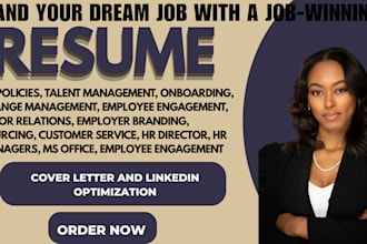 write human resource resume business partner hr manager director cv