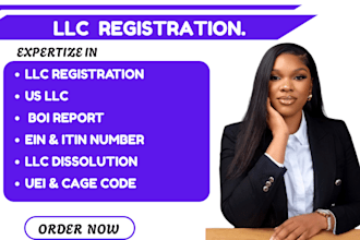 do llc for both resident, non resident, ein, boi report