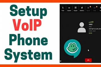 install voip, freepbx, 3cx, zoiper, asterisk, magnus billing and issabel for you