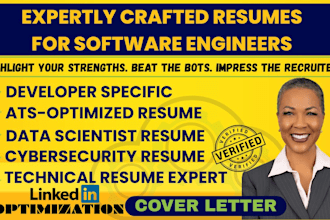 write ats software engineer resume  faang resume software developer CV