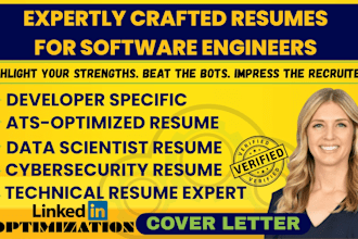 write ats software engineer resume  faang resume software developer CV
