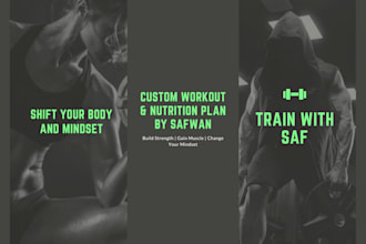 transform your body and mindset with a custom fitness plan