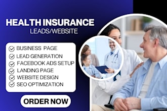 generate quality health insurance leads medicare leads in life insurance leads