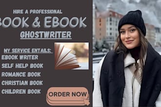 be your ebook writer ghost book writer ebook ghostwriter self help book writer