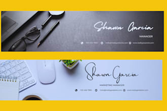 design a professional linkedin banner or cover, and post template