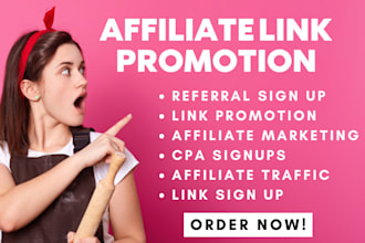 do organic referral link promotion, affiliate marketing affiliate link sign up