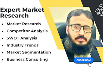 provide expert market research, competitor analysis, swot, and trends insights
