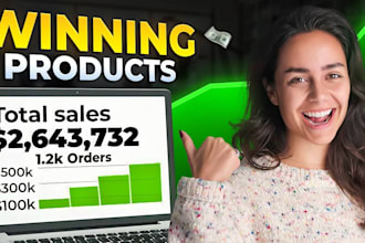 do shopify dropshipping winning product research with SEO description