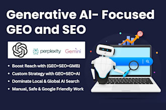 do GEO and SEO to get your site ranked in ai generated search results