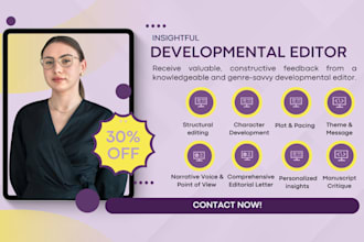 copy edit medical ebook developmental edit romance fiction ghostwriter sci fi