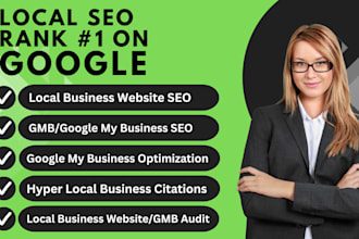 do monthly local seo service for website and gmb optimization