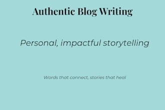 write inspiring mental health and self growth blog content