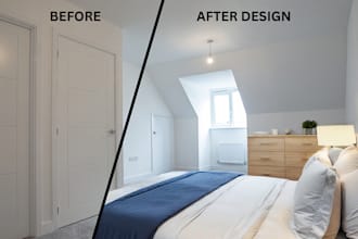 do virtual staging and virtual renovation for your house