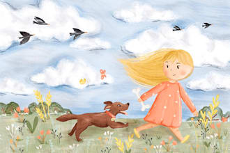 children book illustration and children book illustration