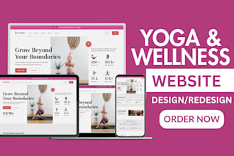 yoga website wellness website yoga and wellness website