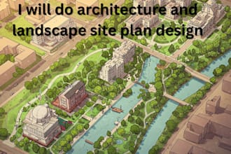do architecture and landscape site plan design